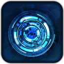 Blue Tech Theme APK