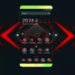 Красный Прохладный Tech