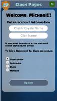 Clash Pages for Clash Royale capture d'écran 1