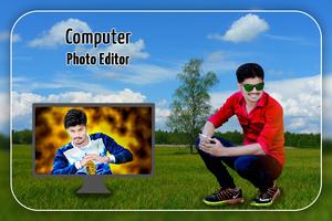 Computer Photo Editor plakat