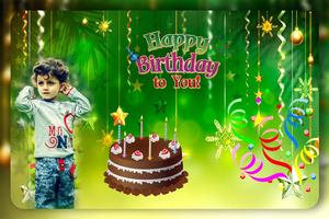 Birthday Photo Editor captura de pantalla 1