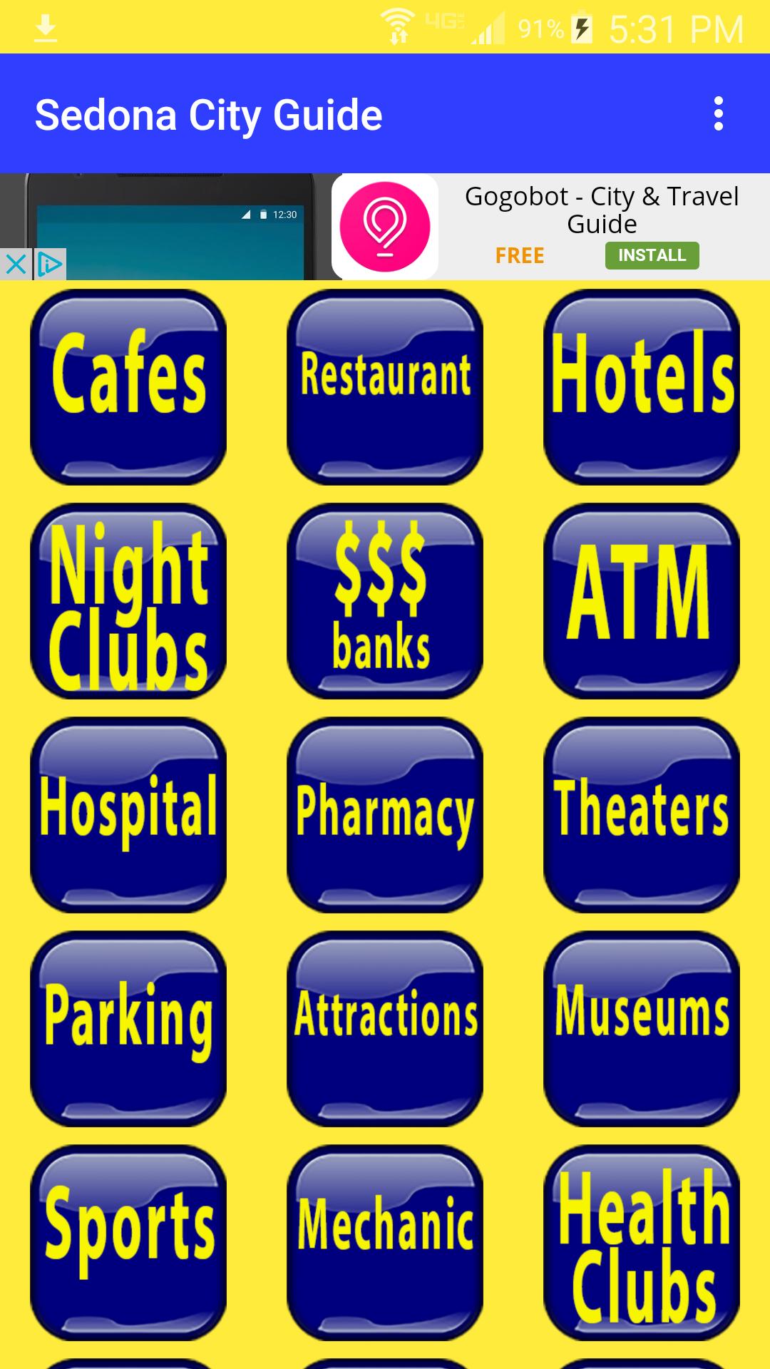 Descarga de APK de Sedona Fun Things To Do Guide para Android Descarga de APK de Sedona Fun Things To Do Guide para Android