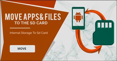 App To Sd & File Sd Card-Internal Storage To Sd Affiche