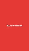 Sports Headlines Affiche