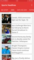 Sports Headlines capture d'écran 1