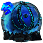 3d Portal tech Theme icône