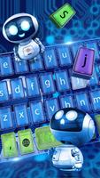 3D Techno Robot Keyboard imagem de tela 1