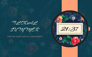 Poster Floral Summer Watch Face