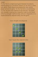 Strategic Tic Tac Toe 4x4 capture d'écran 1