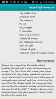 recipes Tajin morocco imagem de tela 2