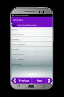 My CV Maker اسکرین شاٹ 1