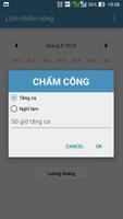 Lịch chấm công Screenshot 2