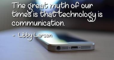 Technology Quotes poster