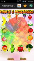 Kids Genius - Fruits & Veg Affiche