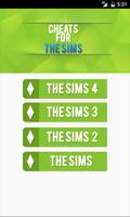 Cheats for The Sims plakat