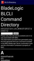 BladeLogic BLCLI Directory Affiche
