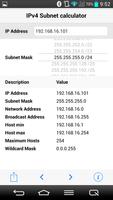 IPv4サブネット計算機 Cartaz
