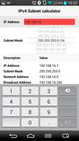 IPv4サブネット計算機 imagem de tela 1