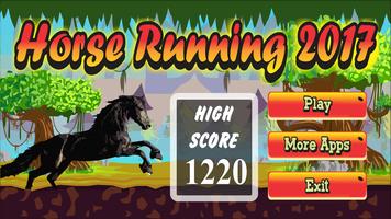 Horse run- wild simulator-poster