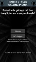 Harry Styles Call Scare Prank الملصق
