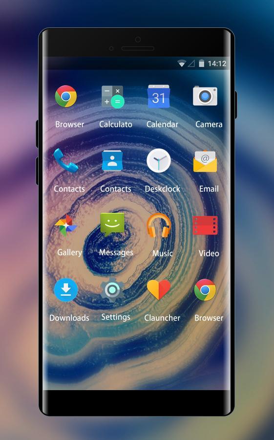 На экране телефона hios launcher 13