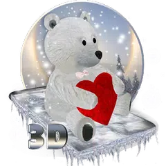 Teddy Bear Love 3D Theme