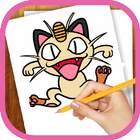 learn todraw cartoon step step アイコン