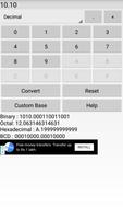 Number Base Converter الملصق