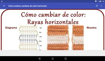 Tejido Crochet  manual completo #1 syot layar 2