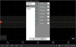 Oscillo Analyzer capture d'écran 1