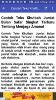 TEKS KHUTBAH BULAN SAFAR capture d'écran 2