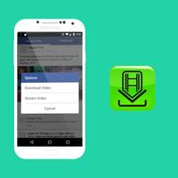 Video Downloader Pour Fb free Affiche