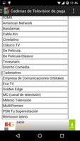 برنامه‌نما Televisiones de Mexico عکس از صفحه