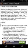 Televisiones de Peru ภาพหน้าจอ 2