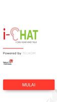 i-CHAT (I Can Hear and Talk) الملصق