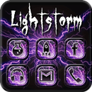 Light Storm Black Purple APK