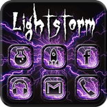 Light Storm Black Purple