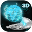 Transparent Thème Earth 3D