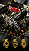 2 Schermata Cool Gun theme wallpaper