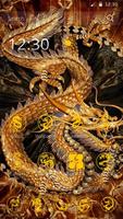 Golden Dragon Theme Affiche