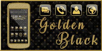 Golden Black Theme for Huawei capture d'écran 3