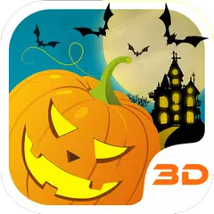 Halloween-Kürbis 3D-Theme APK Herunterladen