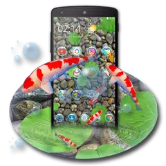 download KOI fortunato Fish 3D Tema APK