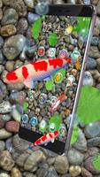 KOIラッキー魚3Dのテーマ ポスター