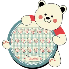 Lovely Bear Keyboard Theme APK download