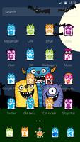 Cute Monster Teme اسکرین شاٹ 1