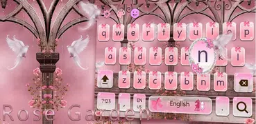Rose Garden Keyboard Theme