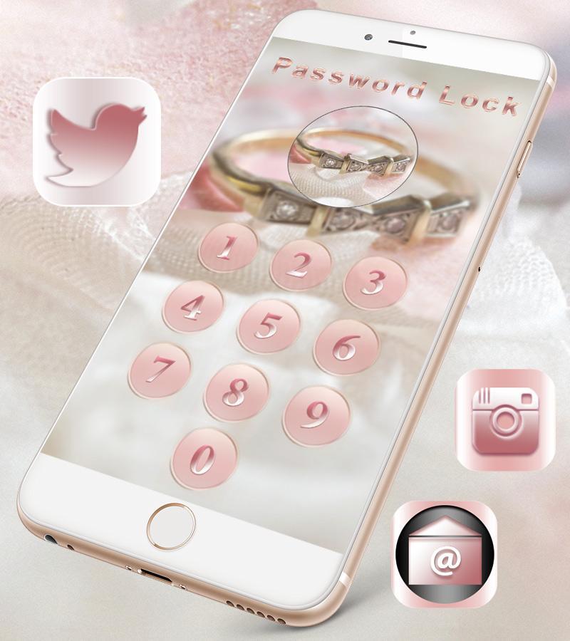 Android 用の ローズゴールドピンクのテーマ壁紙 Rose Gold Pink Apk をダウンロード