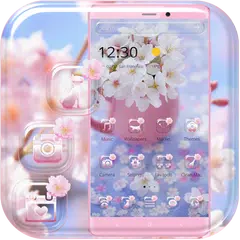 Sakura Flower Theme Wallpaper APK download