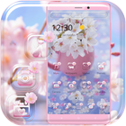 Sakura Flower Theme Wallpaper biểu tượng